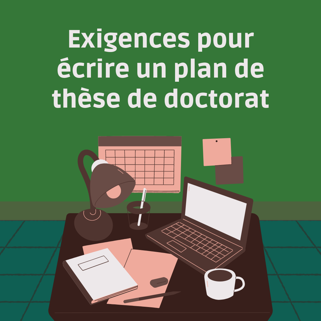 Conseils De R Daction Dun Plan De Th Se De Doctorat