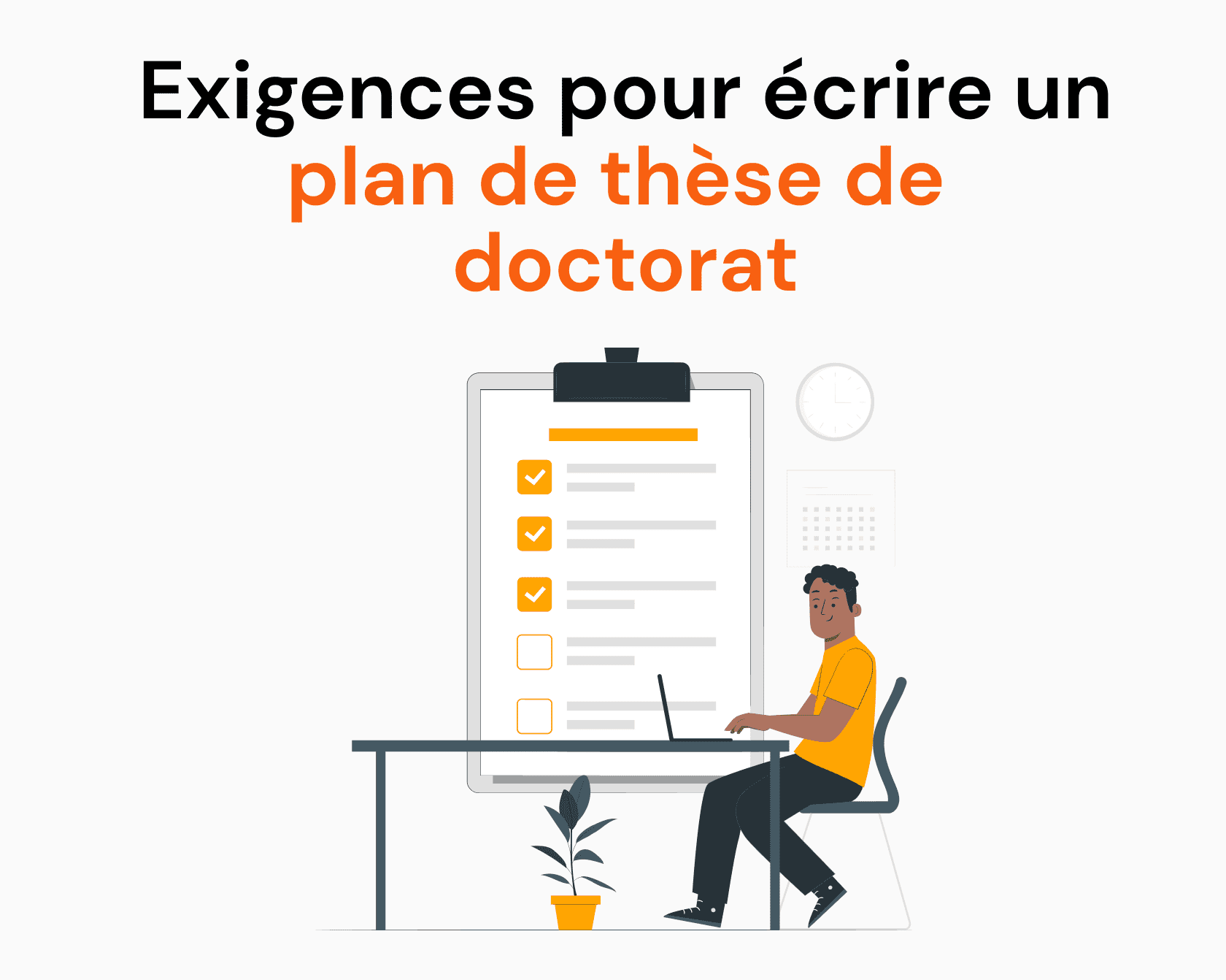 comment rédiger une thèse de doctorat