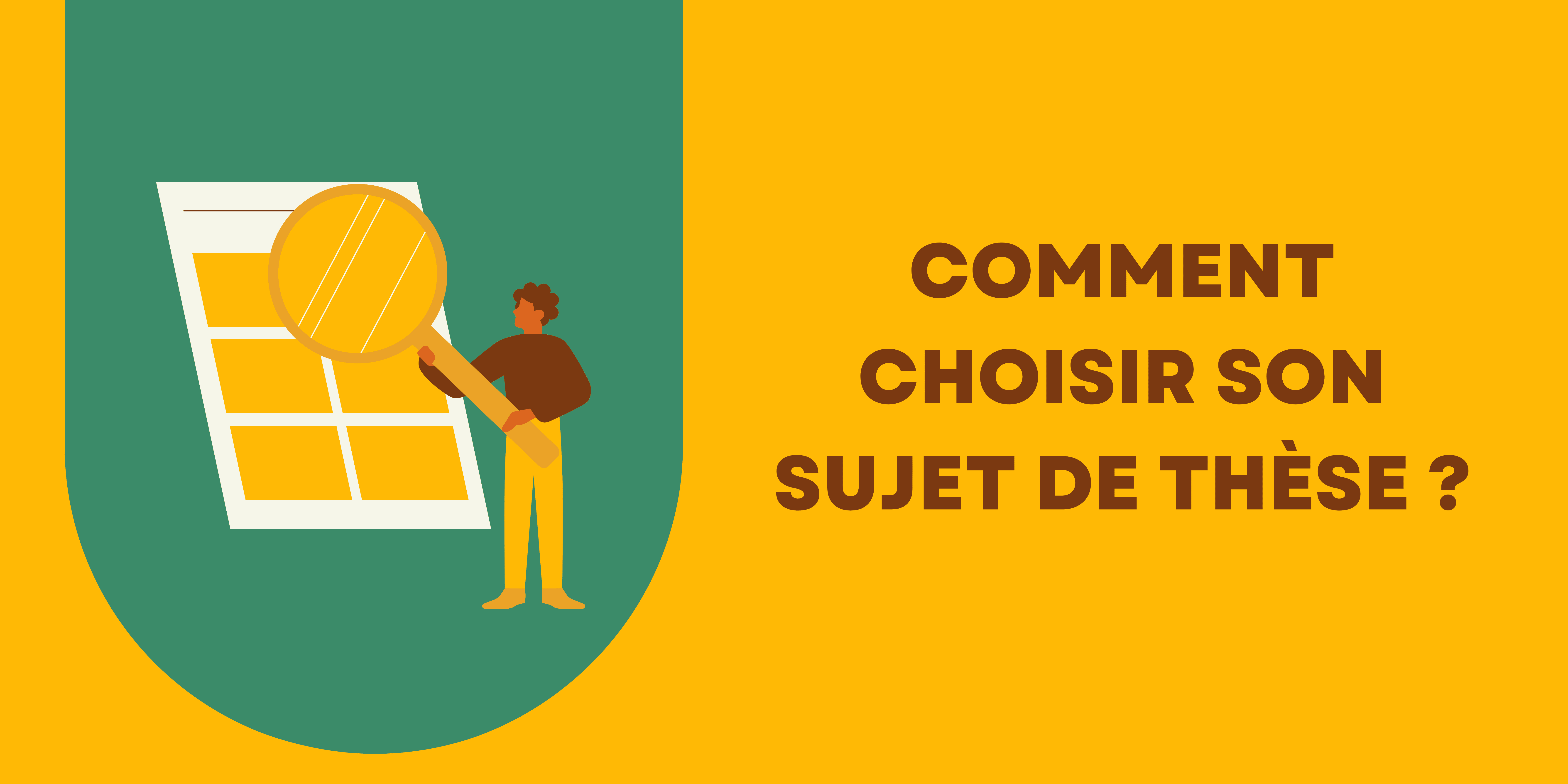 comment présenter un sujet de thèse