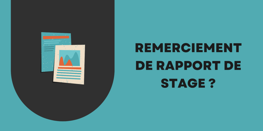 Ntroduire 97+ imagen formule remerciement rapport de stage - fr