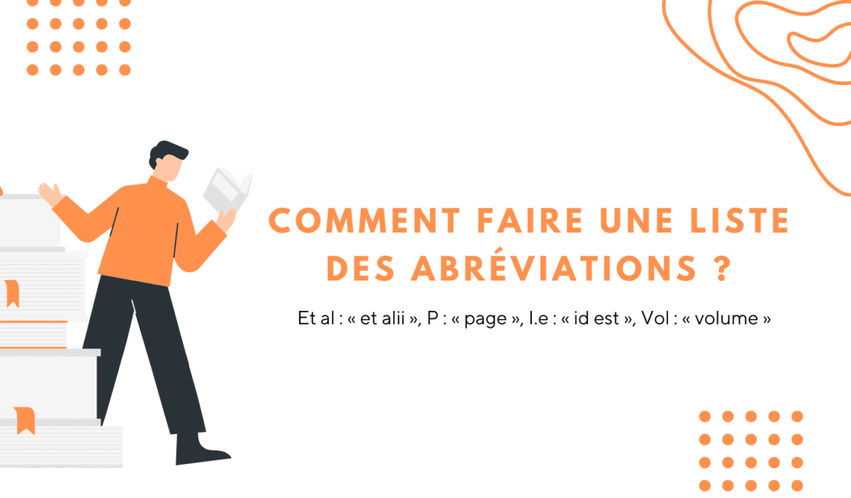 Faire une liste des abréviations dans un mémoire : l'essentiel à savoir 📕