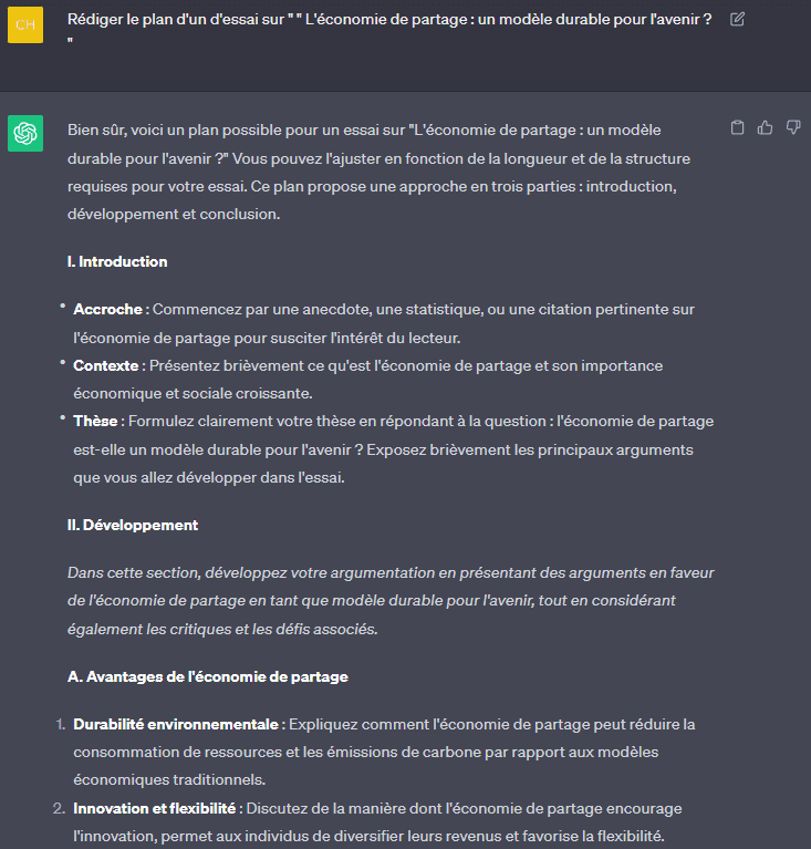chatgpt essai