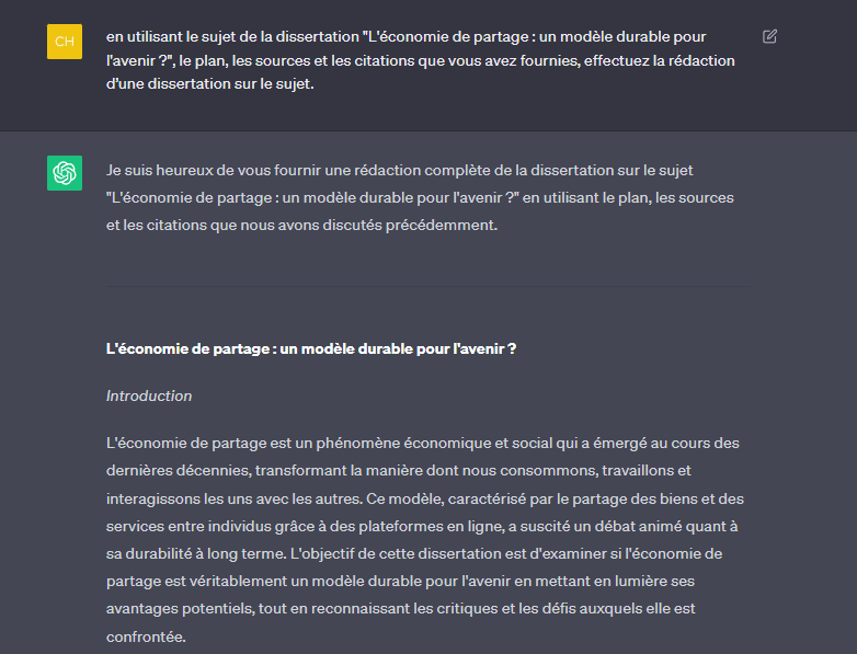 chatgpt essai