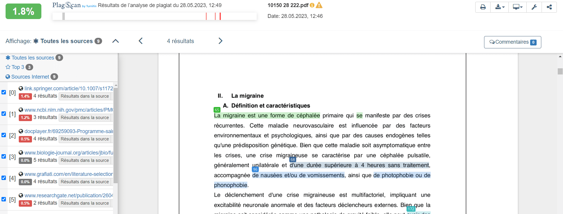 détecteur de plagiat