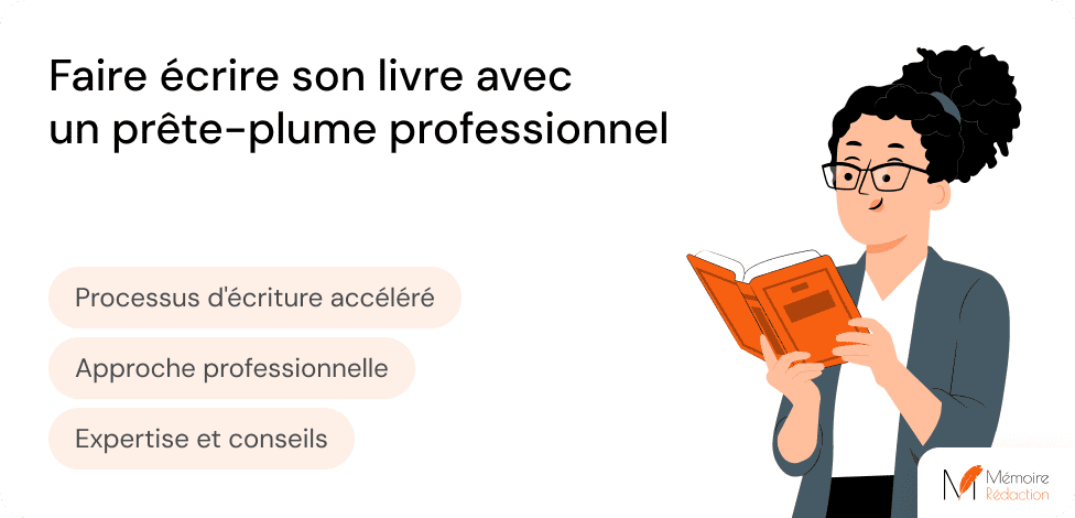 Les avantages d'écrire un livre avec un écrivain