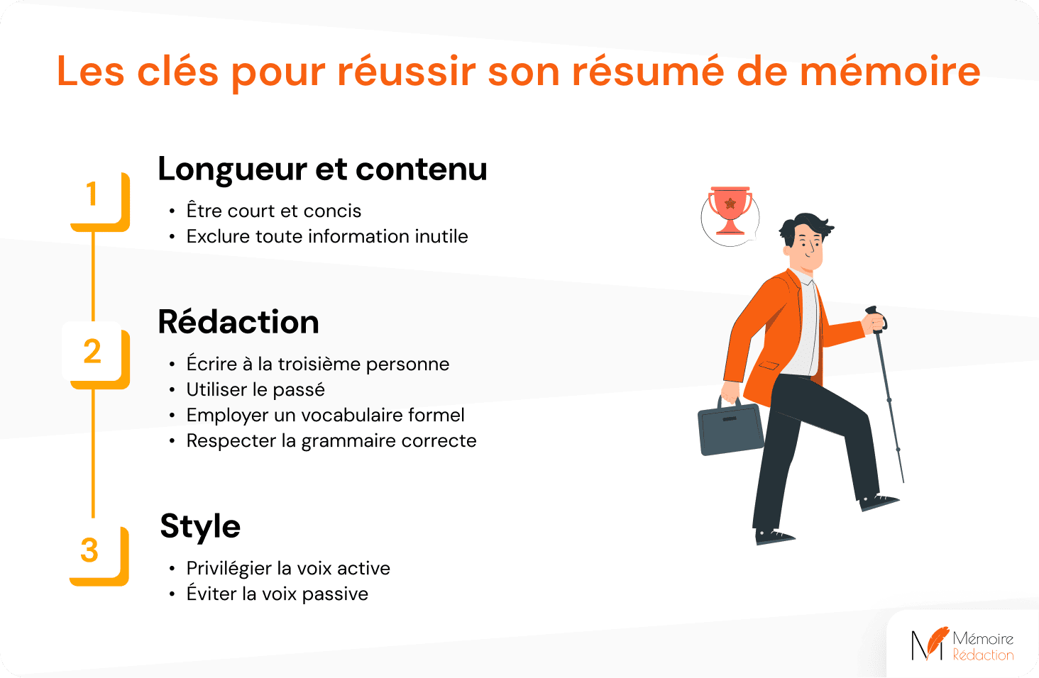 Les clés pour réussir son résumé de mémoire