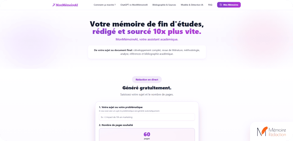 MonMémoireAI