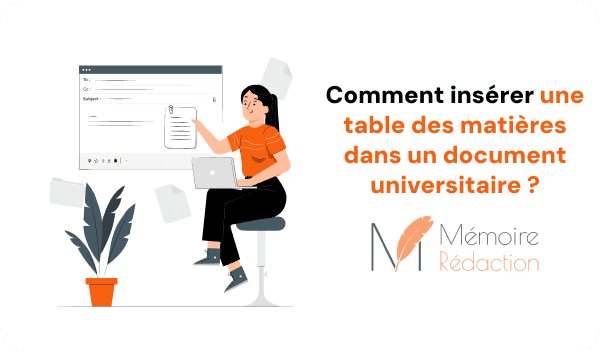 table des matières dans un mémoire académique