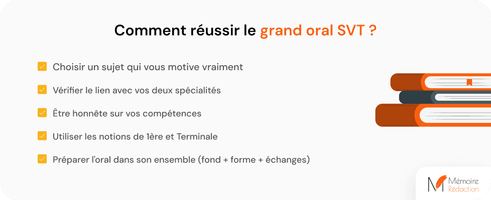 Comment réussir le grand oral SVT ?
